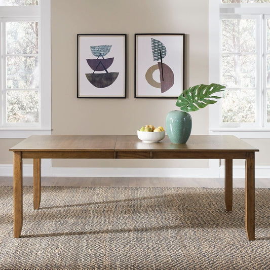 Santa Rosa - Rectangular Leg Table - Light Brown Dining Tables by Liberty Furniture - Walls Furniture & Mattress
