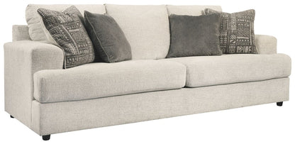 Soletren - Sofa - Stone Stationary Sofas by Signature Design by Ashley® - Walls Furniture & Mattress