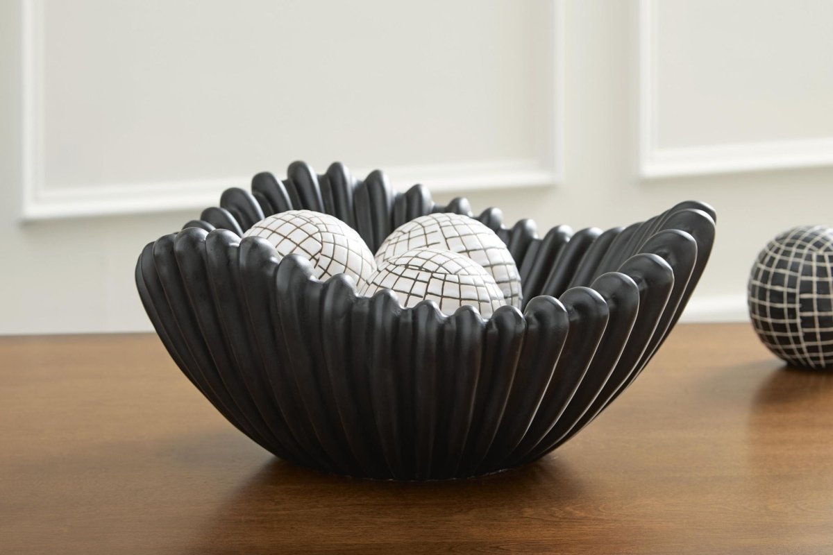 Browman - Bowl - Black Plates & Bowls by Signature Design by Ashley® - Walls Furniture & Mattress