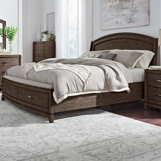 Avalon - Panel Storage Bed Storage Beds by Liberty Furniture - Walls Furniture & Mattress