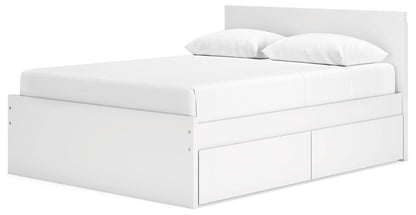 Onita - Panel Platform Bed With Storage