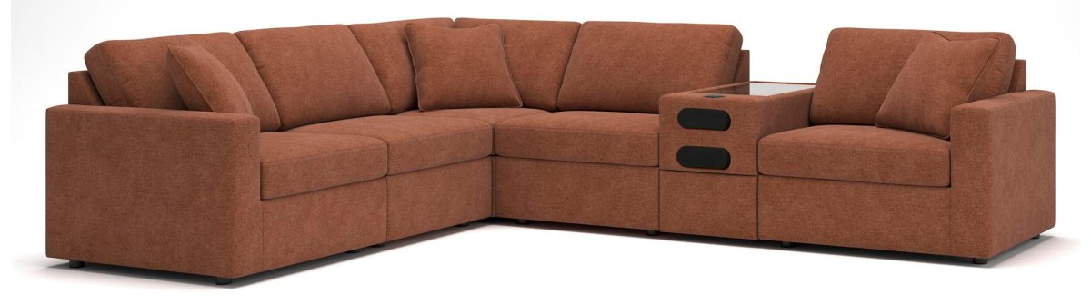 Modmax - Sectional - Spice Stationary Sectionals by Signature Design by Ashley® - Walls Furniture & Mattress