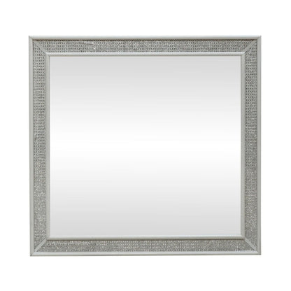 Reflections - Lighted Mirror - White Bedroom Mirrors by Liberty Furniture - Walls Furniture & Mattress