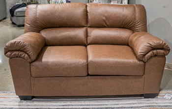 WillowBend - Caramel - Loveseat Stationary Loveseats by Signature Design by Ashley® - Walls Furniture & Mattress