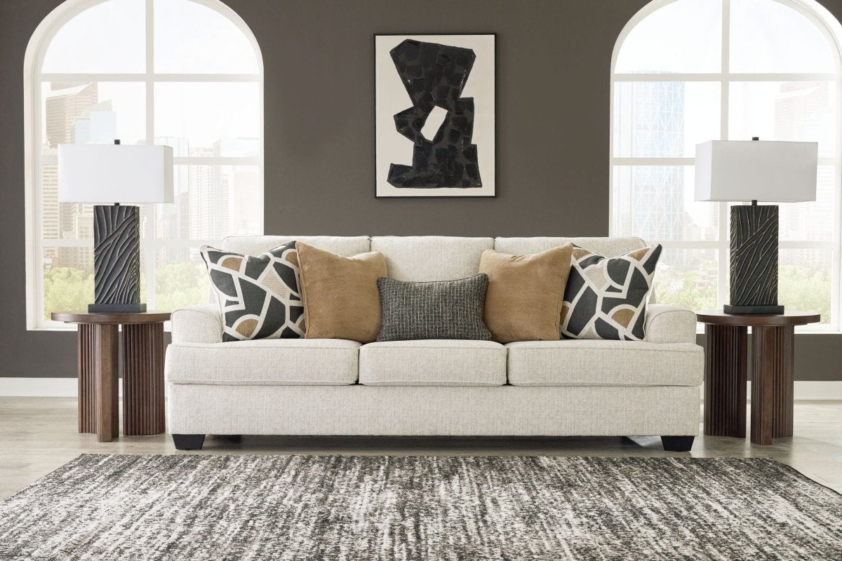 Heartcort - Living Room Set Stationary Chair & Ottoman by Benchcraft® - Walls Furniture & Mattress