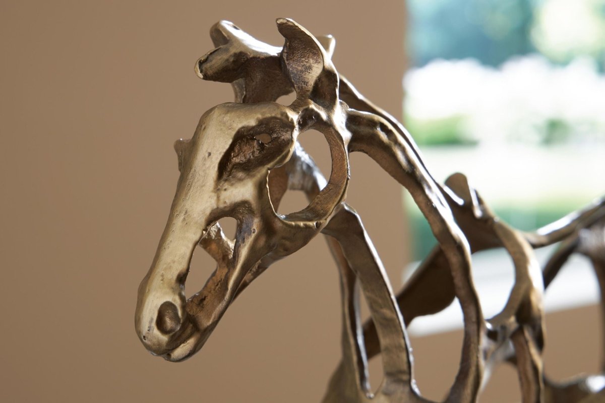 Grainville - Sculpture - Antique Gold Finish Sculptures & Figurines by Signature Design by Ashley® - Walls Furniture & Mattress