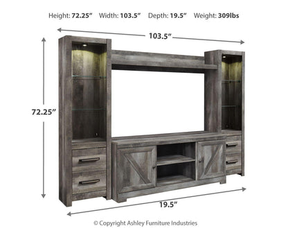 Wynnlow - Home Entertainment Set Entertainment Centers by Signature Design by Ashley® - Walls Furniture & Mattress