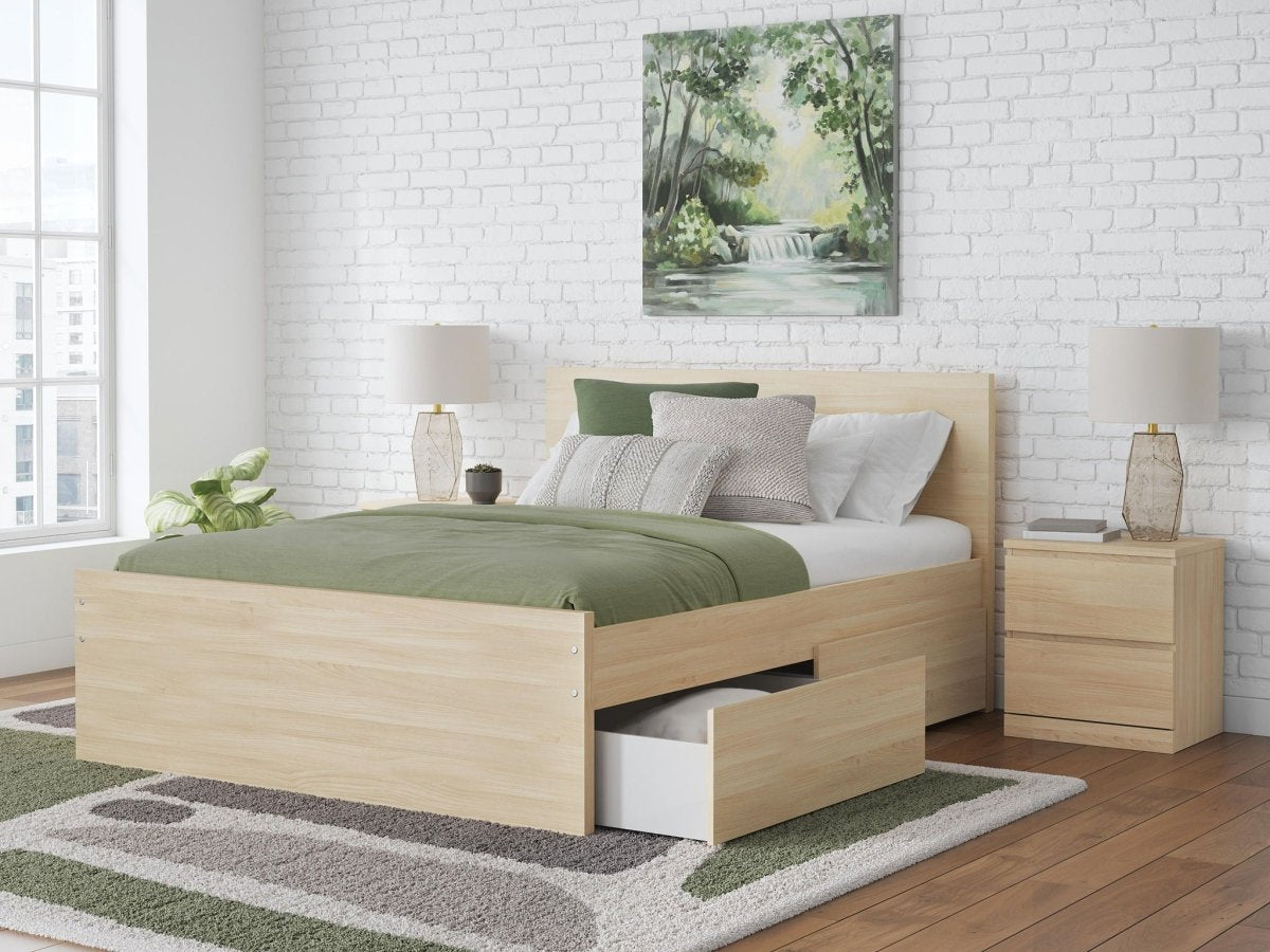 Onita - Panel Platform Bed Storage Beds by Signature Design by Ashley® - Walls Furniture & Mattress