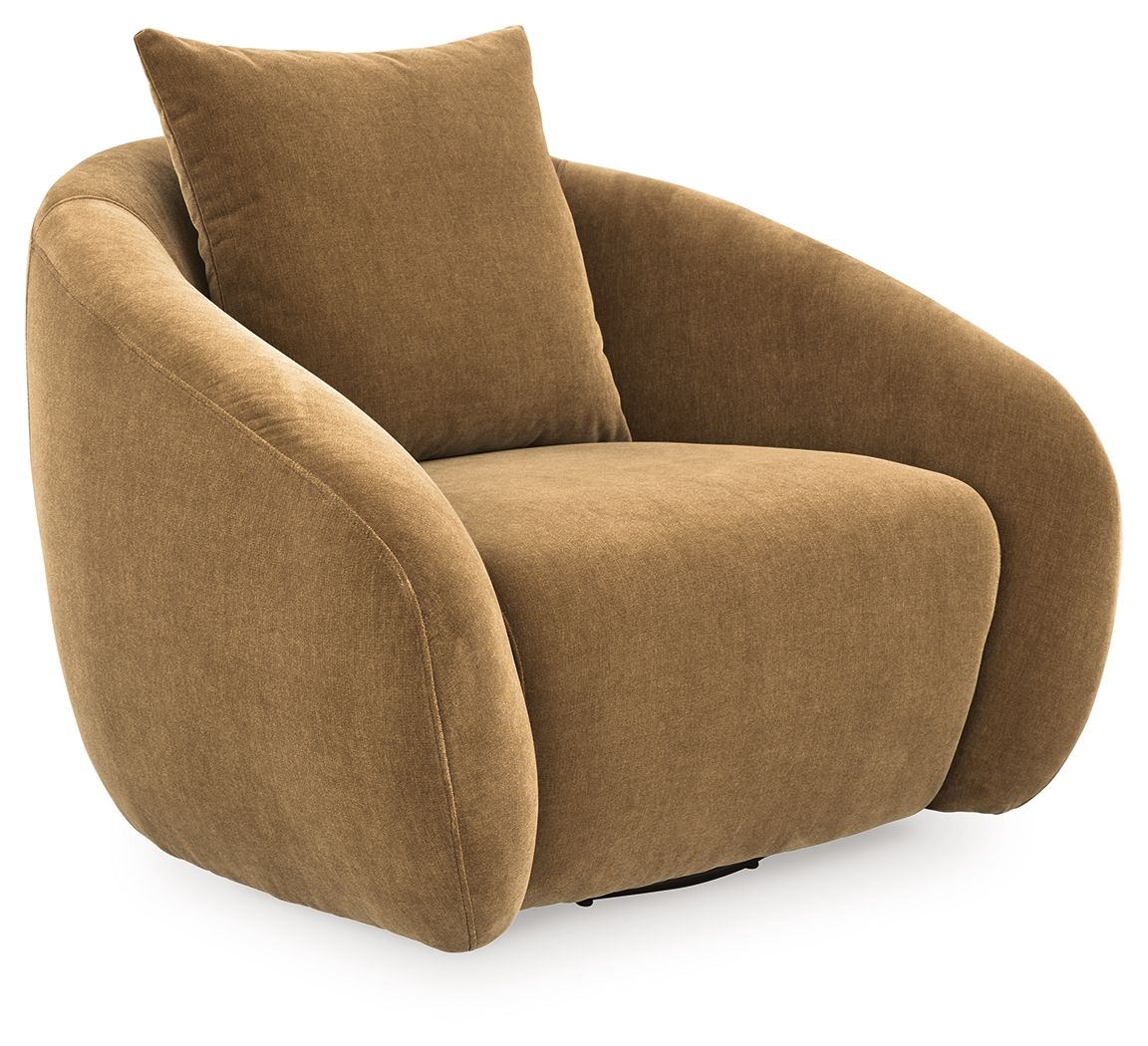 Yahya - Swivel Accent Chair Swivel Chairs by Signature Design by Ashley® - Walls Furniture & Mattress