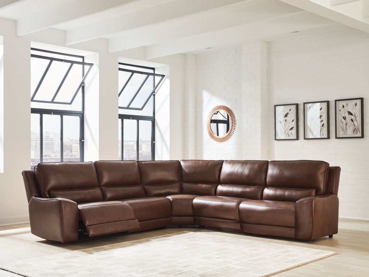 DeepWakes - Power Reclining Sectional Reclining Sectionals by Signature Design by Ashley® - Walls Furniture & Mattress
