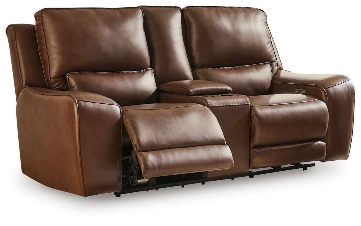 DeepWakes - Power Reclining Loveseat / Console / Adjustable Headrest Reclining Loveseats by Signature Design by Ashley® - Walls Furniture & Mattress