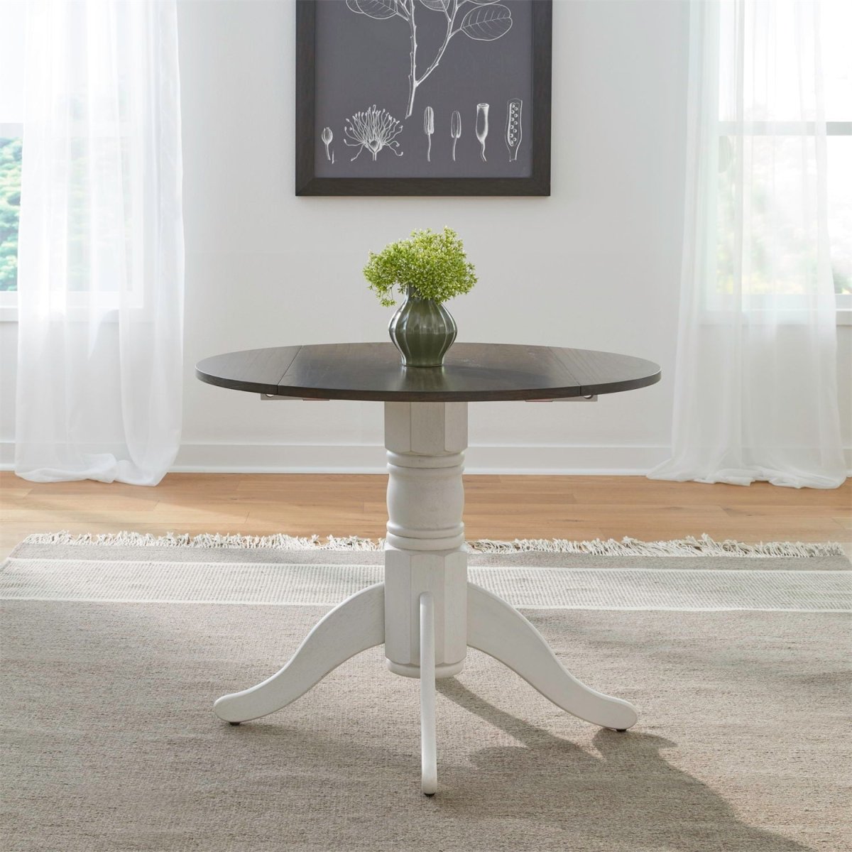 Brook Bay - Drop Leaf Table Dining Tables by Liberty Furniture - Walls Furniture & Mattress