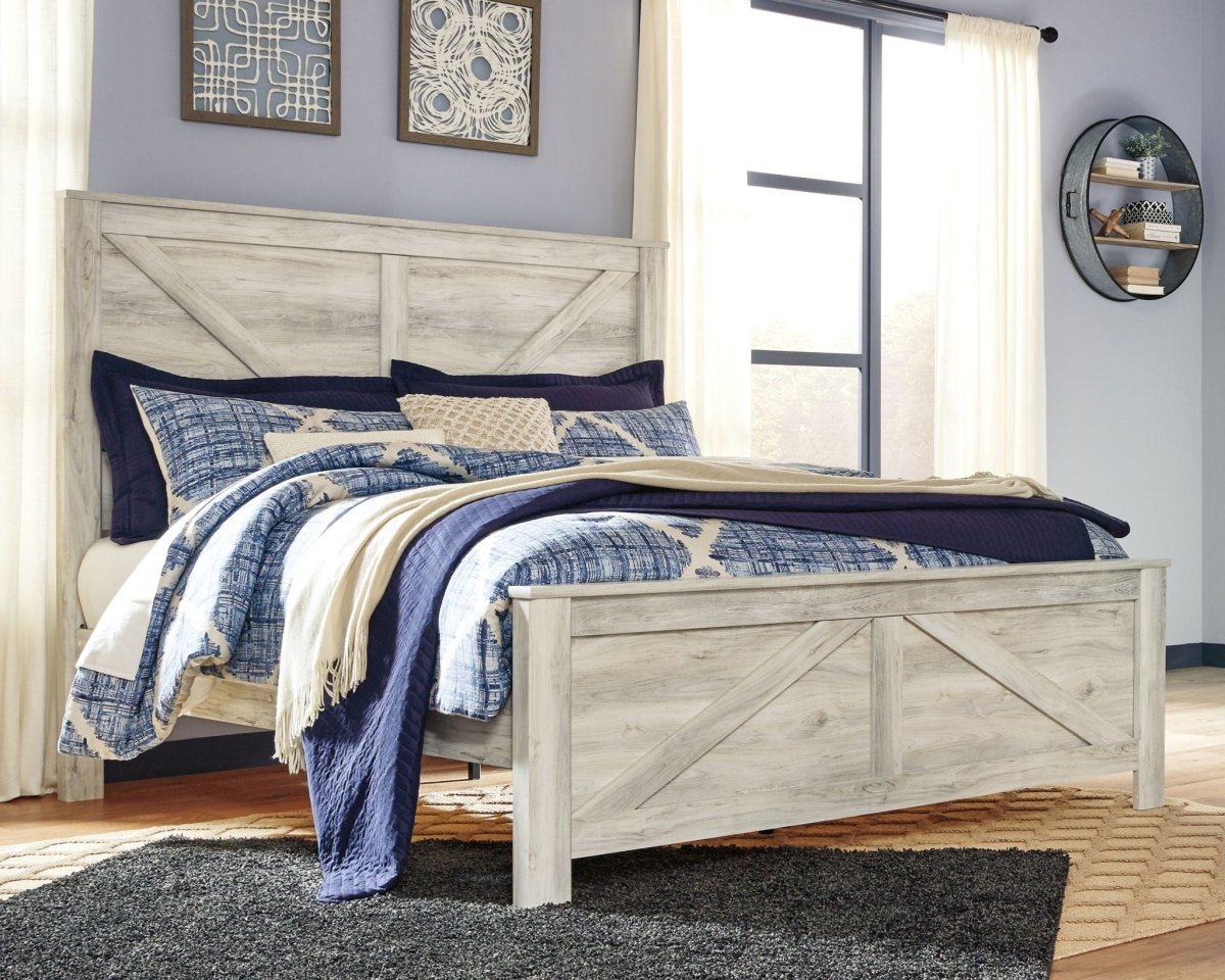 Bellaby - Crossbuck Panel Bed Panel Beds by Signature Design by Ashley® - Walls Furniture & Mattress