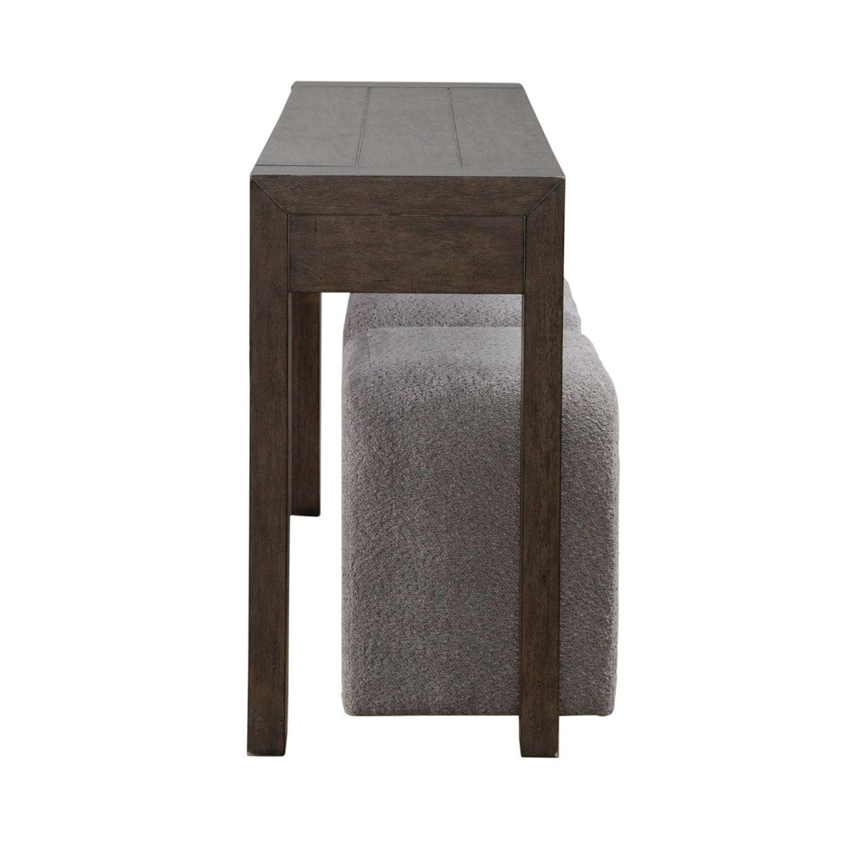 Cascade Falls - 3 Piece Set - Satin Espresso / Gray