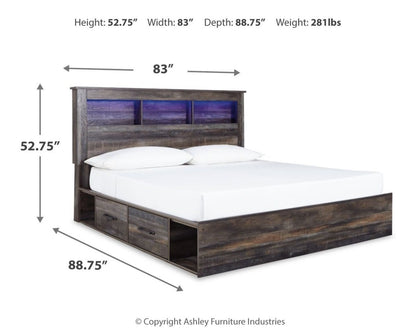 Drystan - Panel Bookcase Bed Panel Beds by Signature Design by Ashley® - Walls Furniture & Mattress
