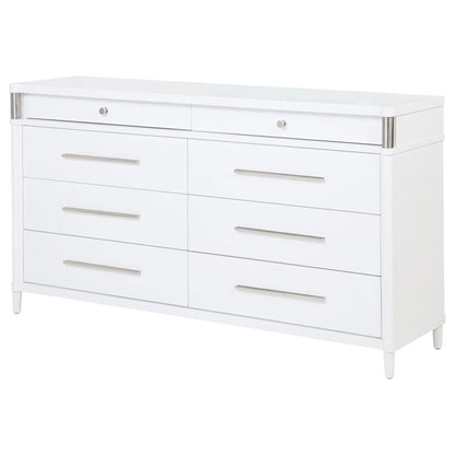 Gracemont - 8 - Drawer Bedroom Dresser Cabinet Dressers by Coaster Fine Furniture - Walls Furniture & Mattress