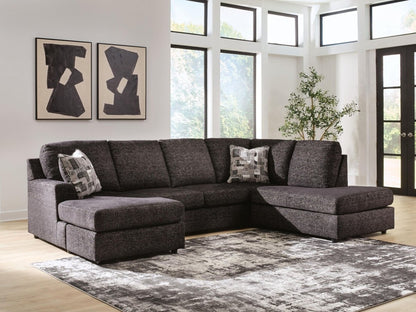 Lentiz - Sectional Stationary Sectionals by Signature Design by Ashley® - Walls Furniture & Mattress