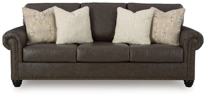 Roxmere - Living Room Set Stationary Chair & Ottoman by Benchcraft® - Walls Furniture & Mattress