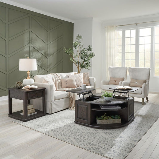 Wallace - 3 Piece Set - Brown Table Sets by Liberty Furniture - Walls Furniture & Mattress