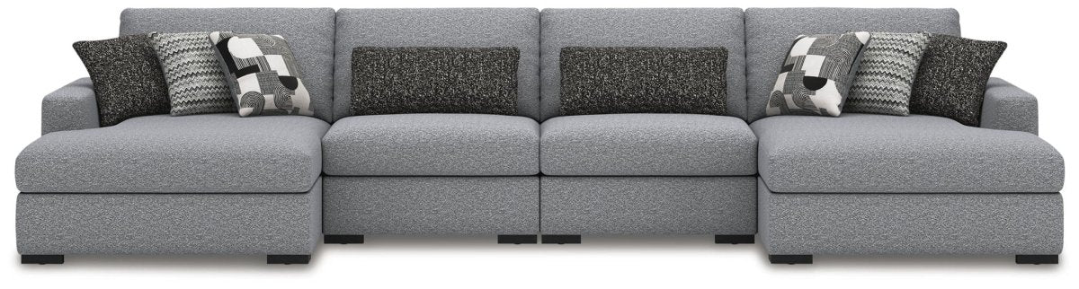 Bealton - Sectional Stationary Sectionals by Benchcraft® - Walls Furniture & Mattress