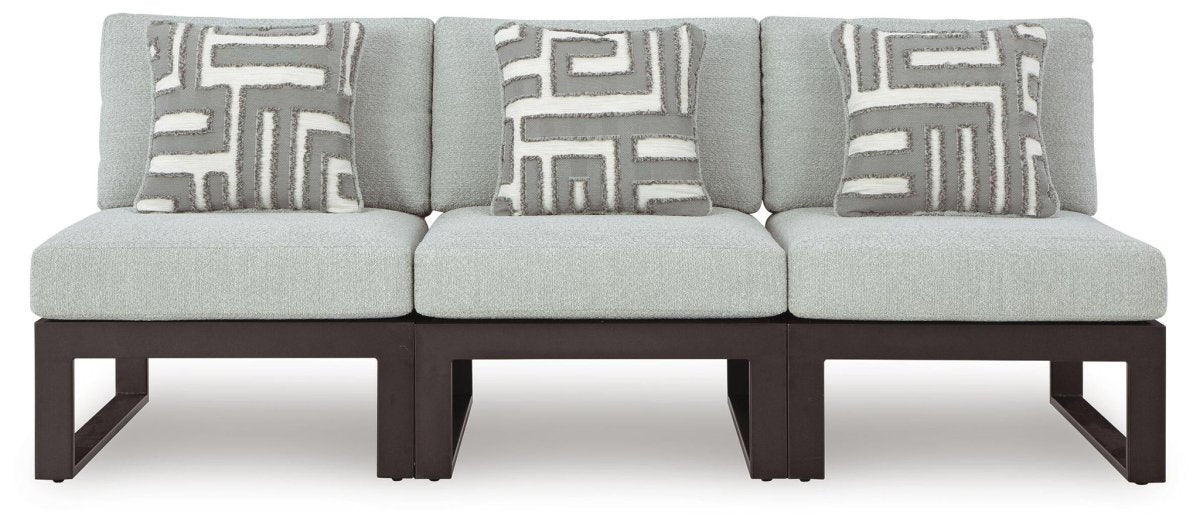 Beachloft - Outdoor Sectional Stationary Sectionals by Signature Design by Ashley® - Walls Furniture & Mattress