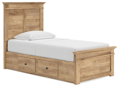 Makidern - Panel Storage Bed With Under Bed Storage Unit Storage Beds by Signature Design by Ashley® - Walls Furniture & Mattress