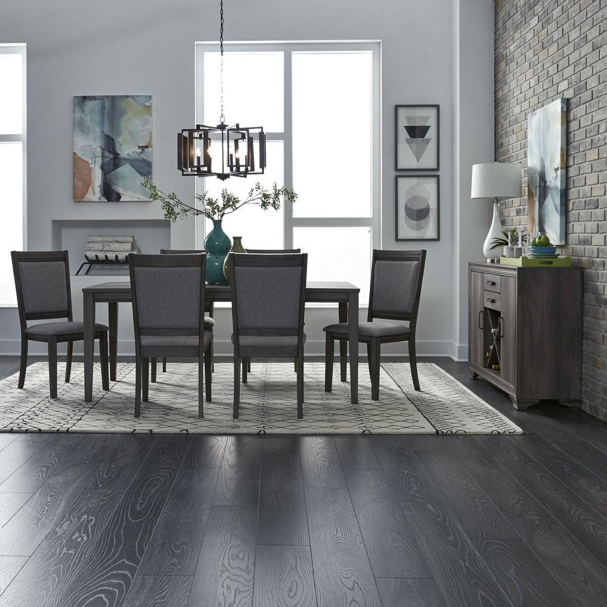 Tanners Creek - Rectangular Table Set 5 Piece Dining Room Sets by Liberty Furniture - Walls Furniture & Mattress