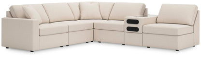 Modmax - Sectional - Oyster Stationary Sectionals by Signature Design by Ashley® - Walls Furniture & Mattress