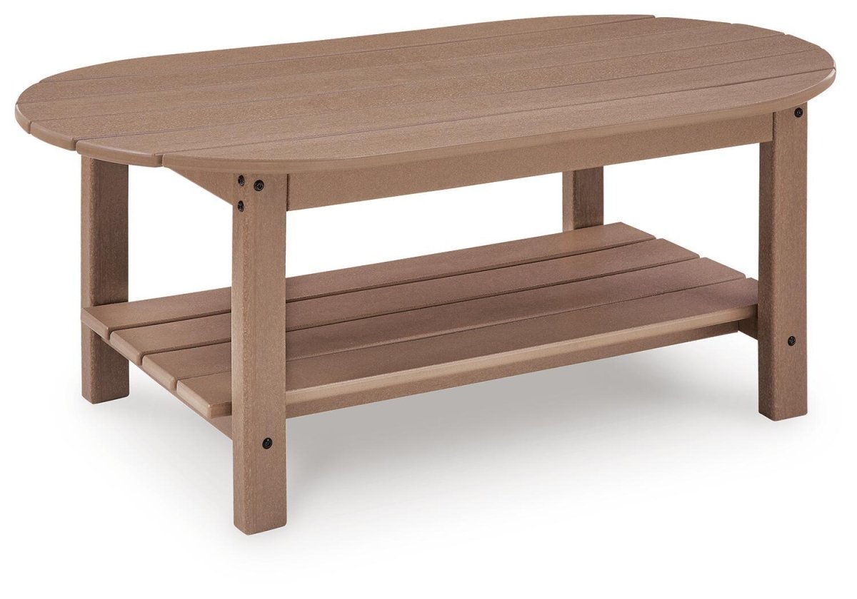 Grover Beach - Oval Table Coffee Tables by Signature Design by Ashley® - Walls Furniture & Mattress