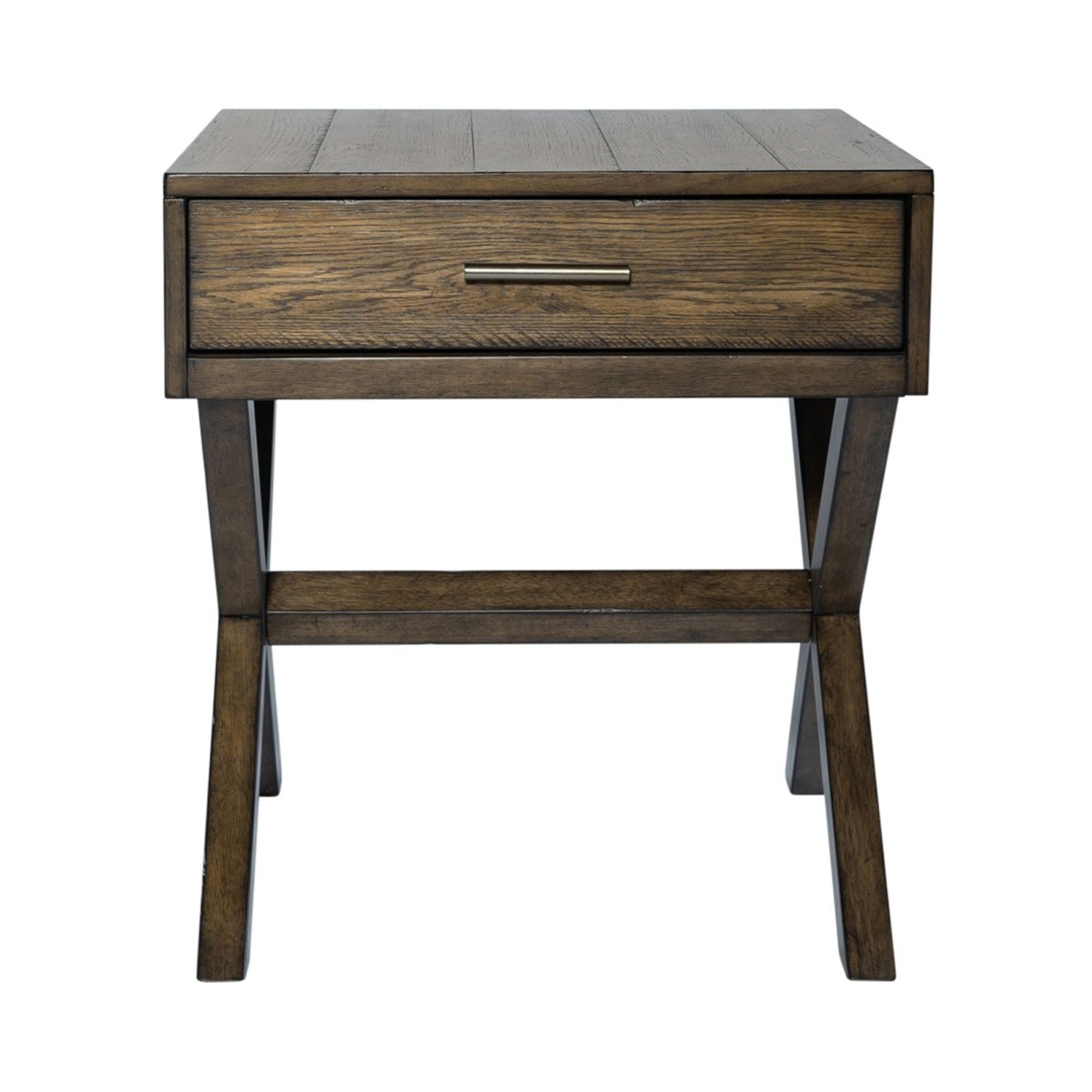 Lennox - Drawer End Table - Dark Brown End Tables by Liberty Furniture - Walls Furniture & Mattress