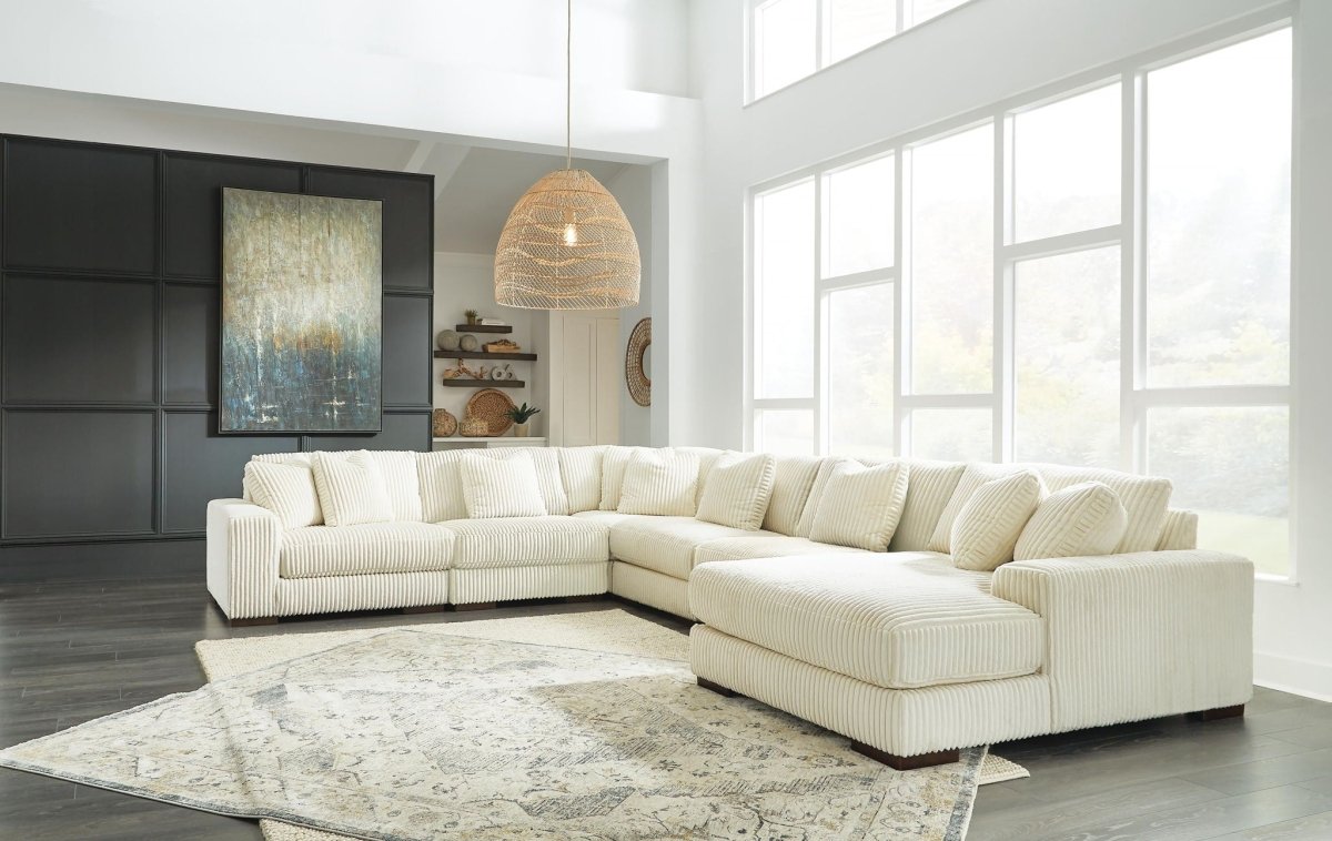 Lindyn - Sectional Stationary Sectionals by Signature Design by Ashley® - Walls Furniture & Mattress
