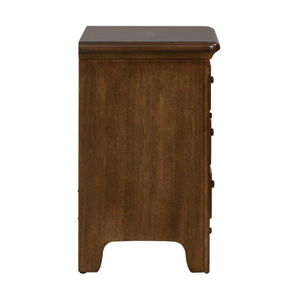 Saddlebrook - Nightstand - Dark Brown Accent Nightstands by Liberty Furniture - Walls Furniture & Mattress