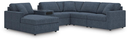 Modmax - Sectional - Ink Stationary Sectionals by Signature Design by Ashley® - Walls Furniture & Mattress
