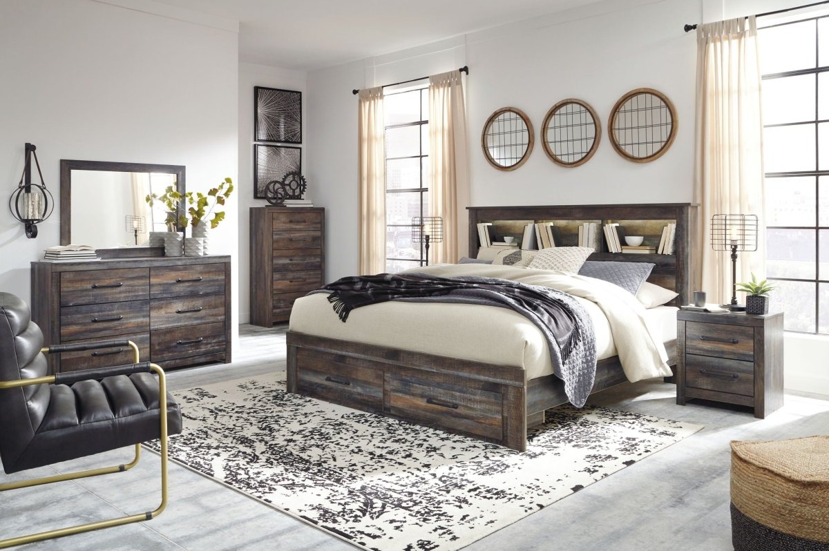 Drystan - Panel Bookcase Bed Panel Beds by Signature Design by Ashley® - Walls Furniture & Mattress