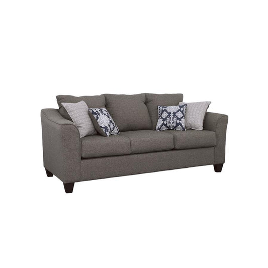 Salizar - Upholstered Flared Arm Sofa Stationary Sofas by CoasterEssence - Walls Furniture & Mattress