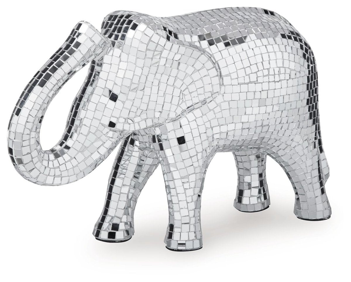 Hallmont - Silver Finish - Sculpture Sculptures & Figurines by Signature Design by Ashley® - Walls Furniture & Mattress