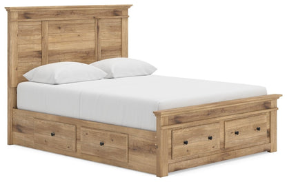 Makidern - Panel Storage Bed With 2 Under Bed Storage Units Storage Beds by Signature Design by Ashley® - Walls Furniture & Mattress
