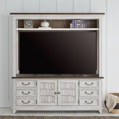 River Place - Entertainment Center Entertainment Centers by Liberty Furniture - Walls Furniture & Mattress