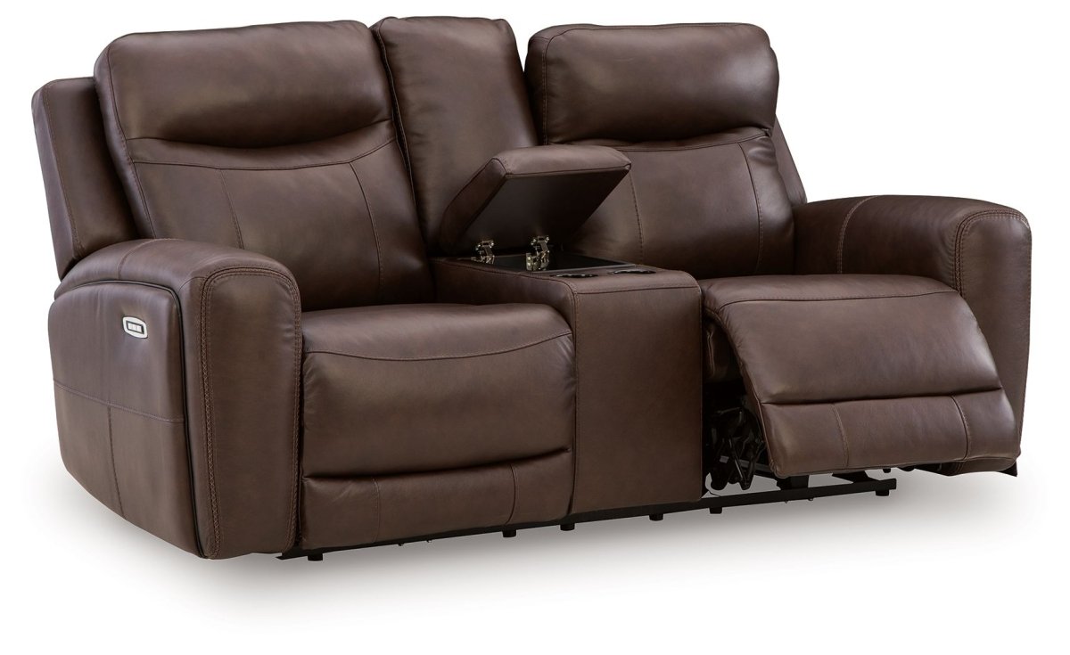 Gravier - Power Reclining Loveseat With Console / Adjustable Headrest - Cordova Reclining Loveseats by Benchcraft® - Walls Furniture & Mattress