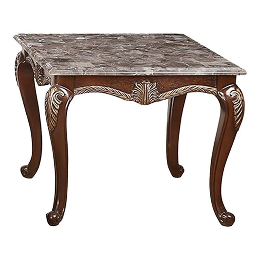 Palazzo Marina - Marble Table End Tables by New Classic - Walls Furniture & Mattress