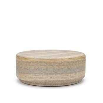 Carmel Bay - Round Cocktail Table - Light Brown Coffee Tables by Signature Design by Ashley® - Walls Furniture & Mattress
