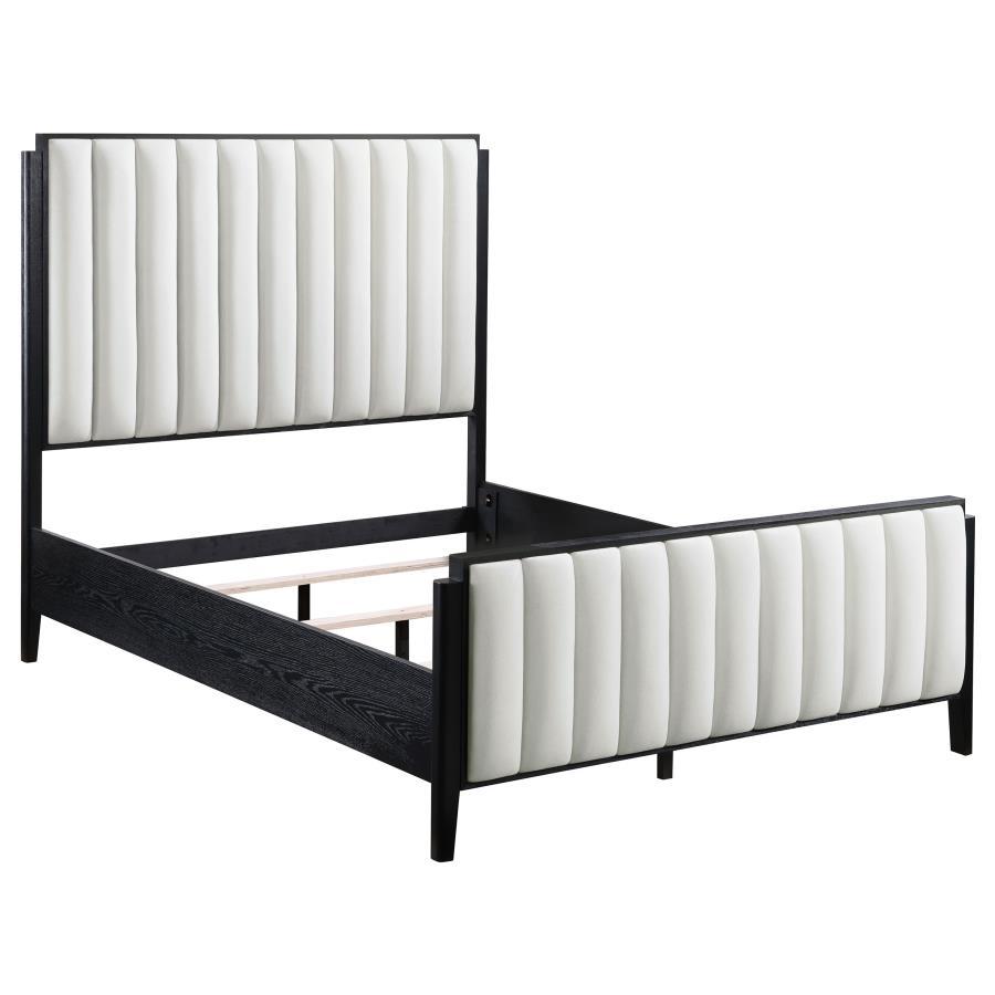 Brookmead - Upholstered Bedroom Set 4 Piece Bedroom Sets by Coaster Fine Furniture - Walls Furniture & Mattress