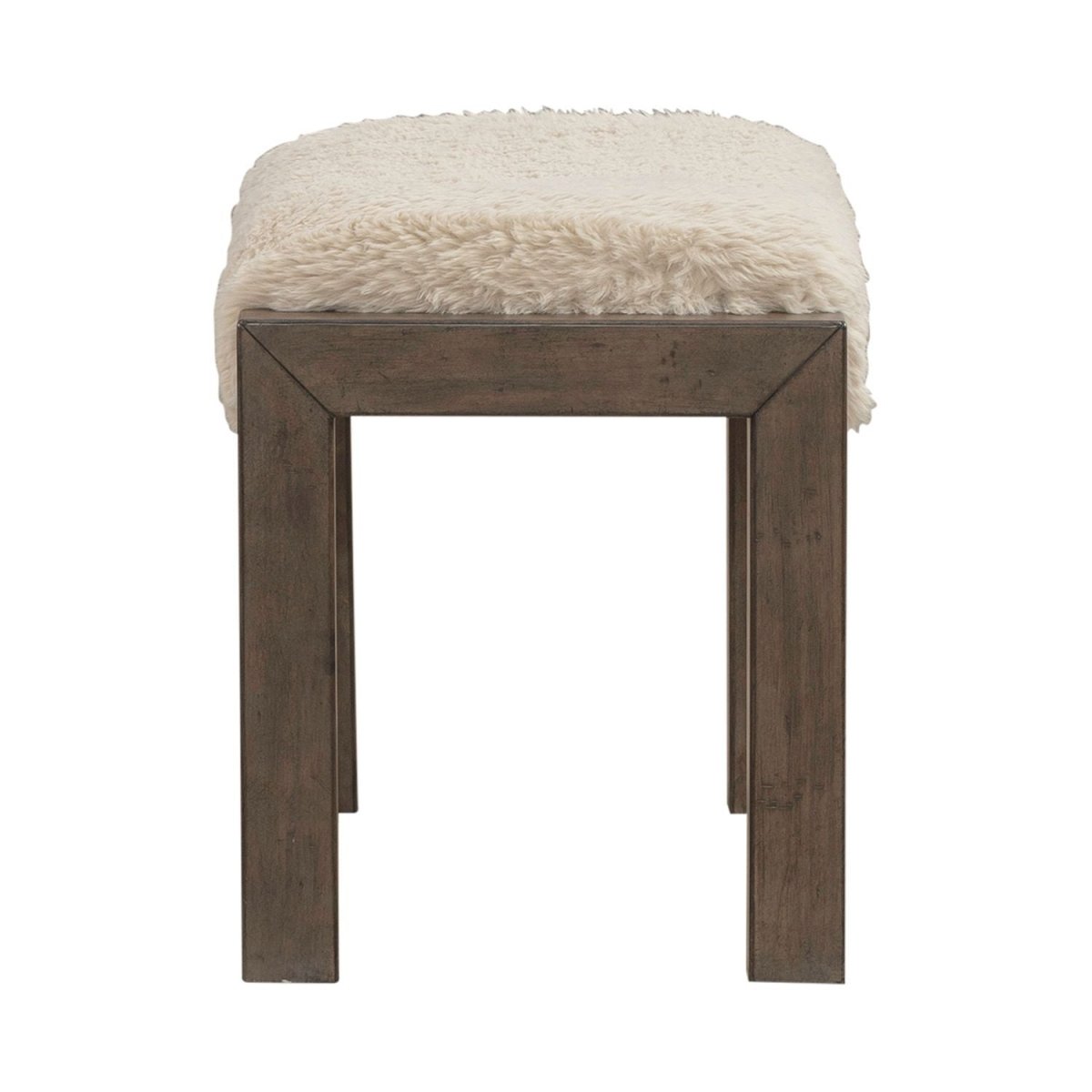Broadmore - Upholstered Console Stool - Brown Counter Height (24" - 27") by Liberty Furniture - Walls Furniture & Mattress