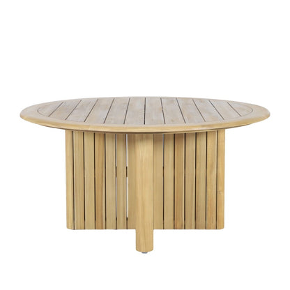 Sedona - Round Patio Dining Table - Natural Dining Tables by New Classic - Walls Furniture & Mattress