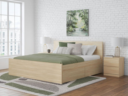 Onita - Panel Platform Bed Storage Beds by Signature Design by Ashley® - Walls Furniture & Mattress