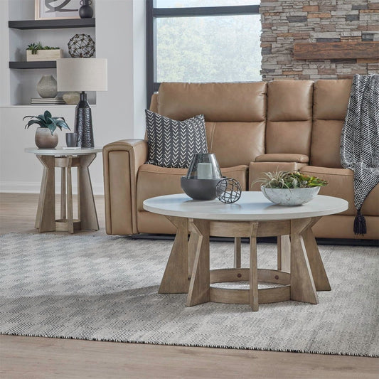 Berkley Square - Optional 3 Piece Set - Linen & Khaki Table Sets by Liberty Furniture - Walls Furniture & Mattress