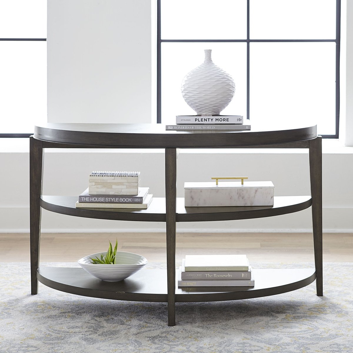 Penton - Sofa Table - Dark Brown Sofa Tables by Liberty Furniture - Walls Furniture & Mattress