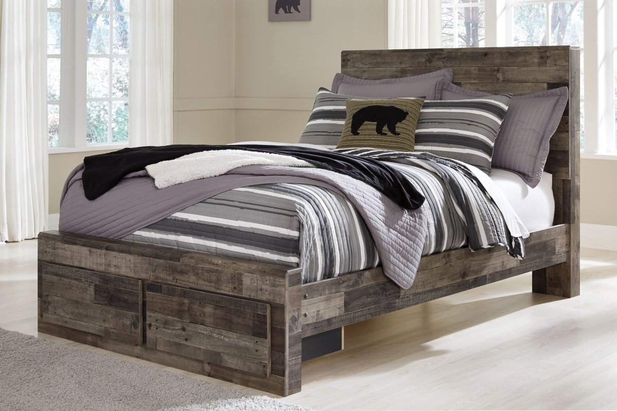 Derekson - Panel Bed Storage Beds by Benchcraft® - Walls Furniture & Mattress