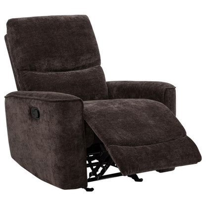 Navarro - Chenille Upholstered Glider Recliner Glider Chairs by Coaster Fine Furniture - Walls Furniture & Mattress