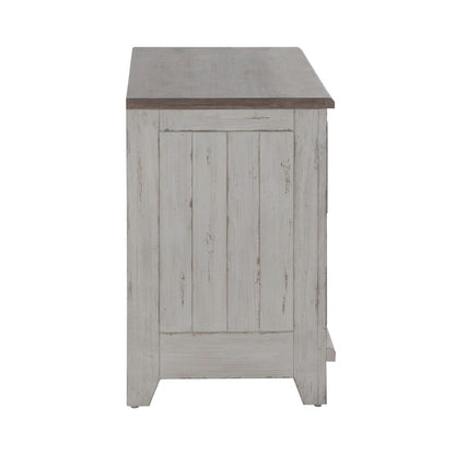 River Place - Curio Base - White Buffets by Liberty Furniture - Walls Furniture & Mattress